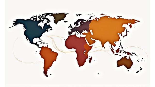 世界地図に広がるMugen Textilesのサプライチェーンを示すインフォグラフィック