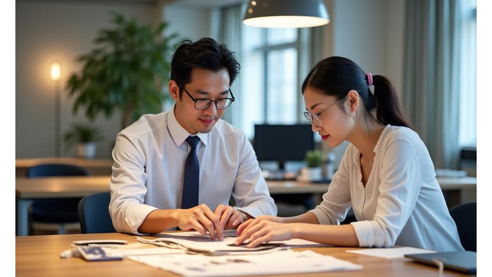 お客様との対話を重視するMugen Textilesの担当者